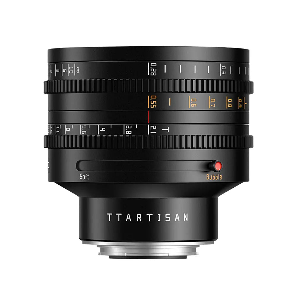 TTArtisan 35mm T2.1 Dual Bokeh Fuji X Mount top