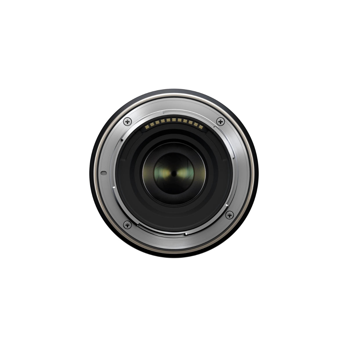 Camera lens on a white background