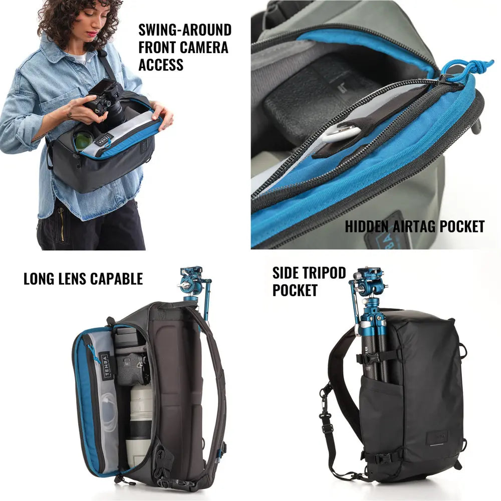 Tenba Solstice V2 12L Sling Bag - Black