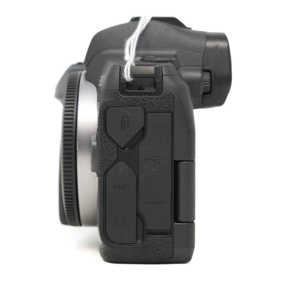 Used Canon EOS R Mirrorless Camera Body - side angle
