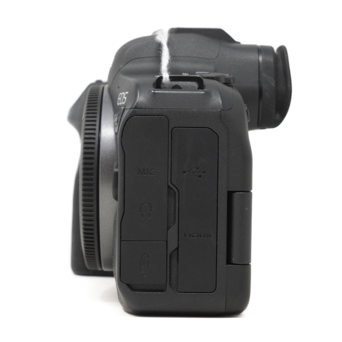 Used Canon R6 Mirrorless Camera Body - side angle
