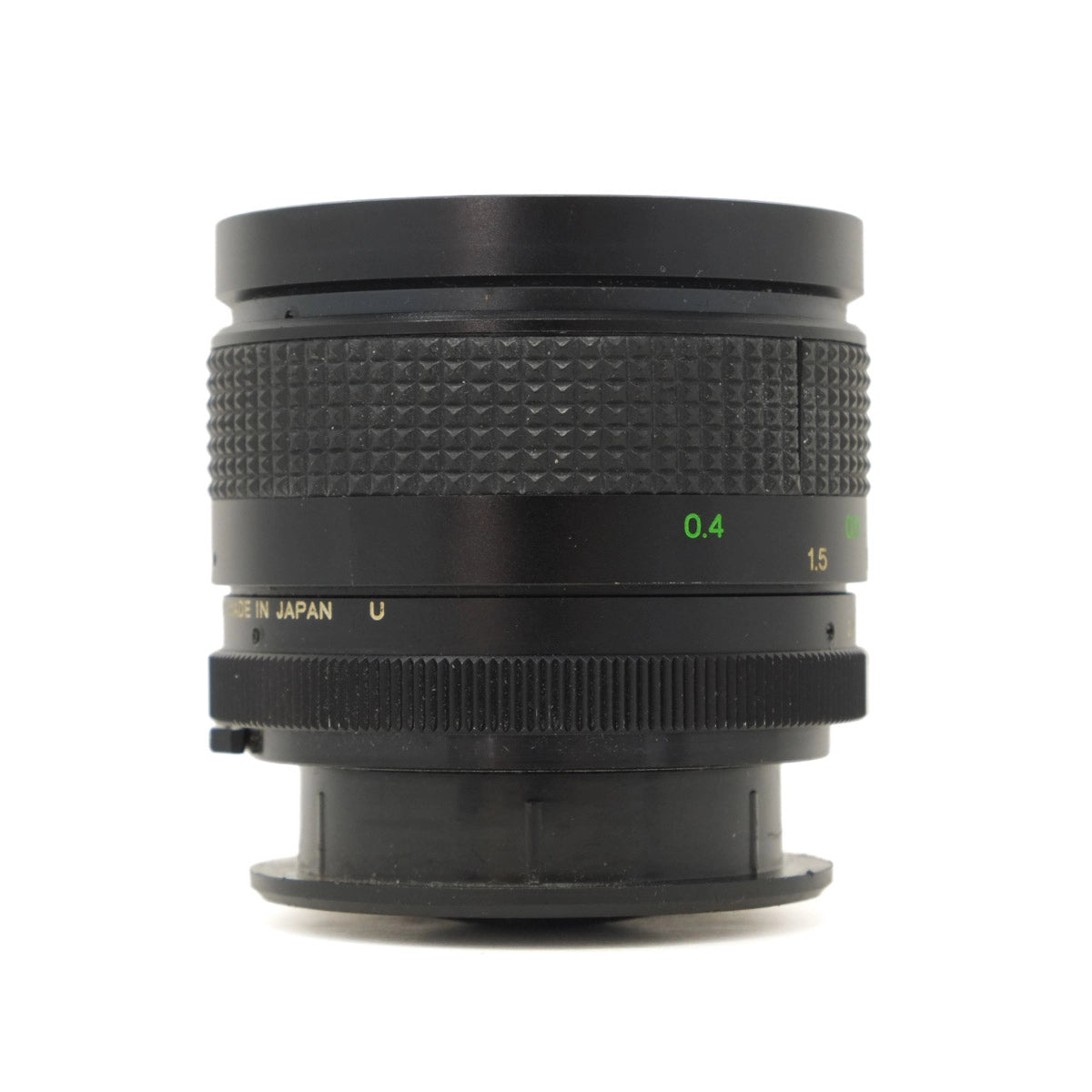 Used Cosina 28mm F2.8 wide angle lens in M42 screw fit RARE - side angle