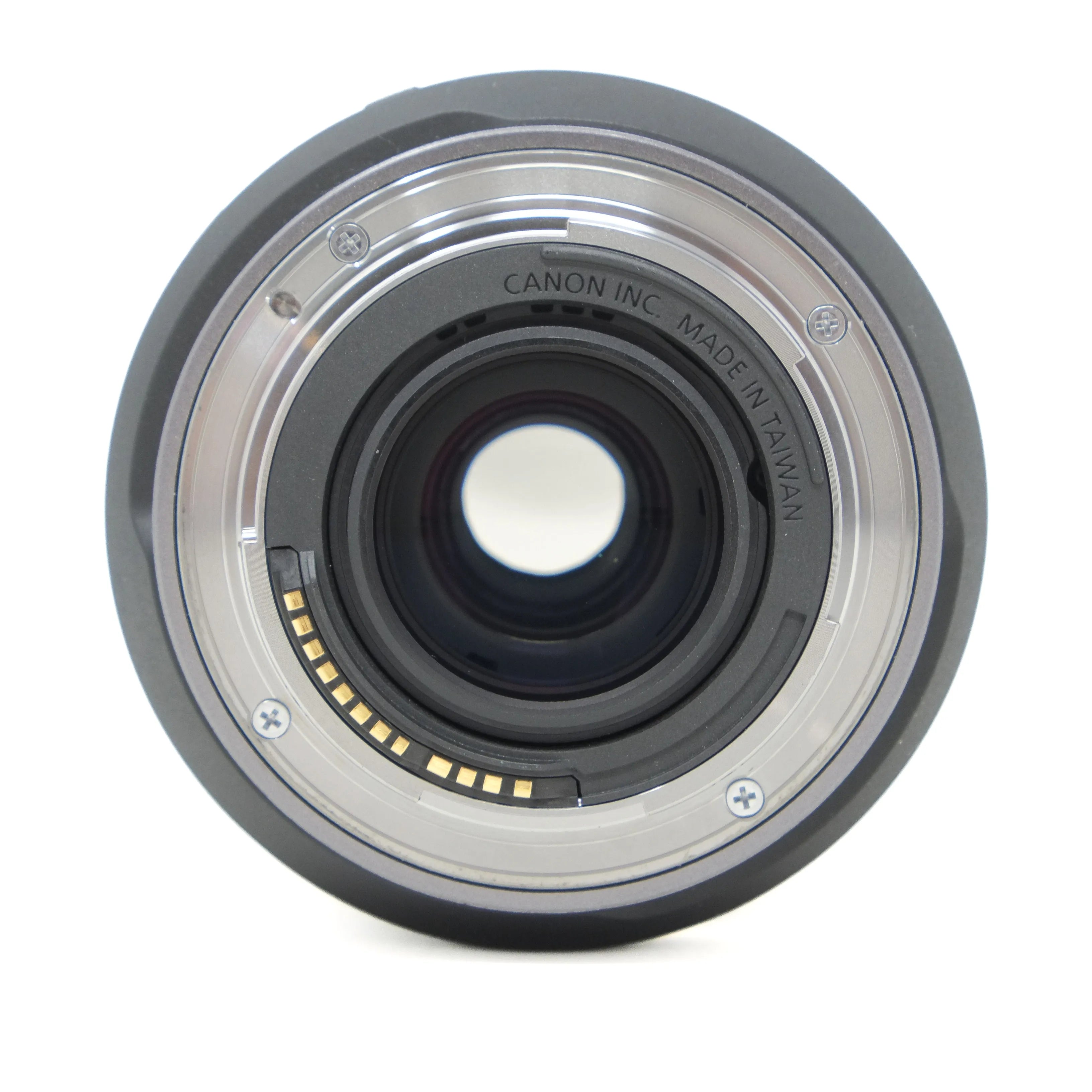 Canon camera lens on a white background