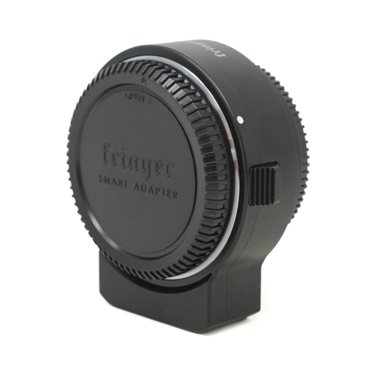 Used Fringer Smart Adapter FR-FTX2 Nikon F to Fuji X Mount - side angle