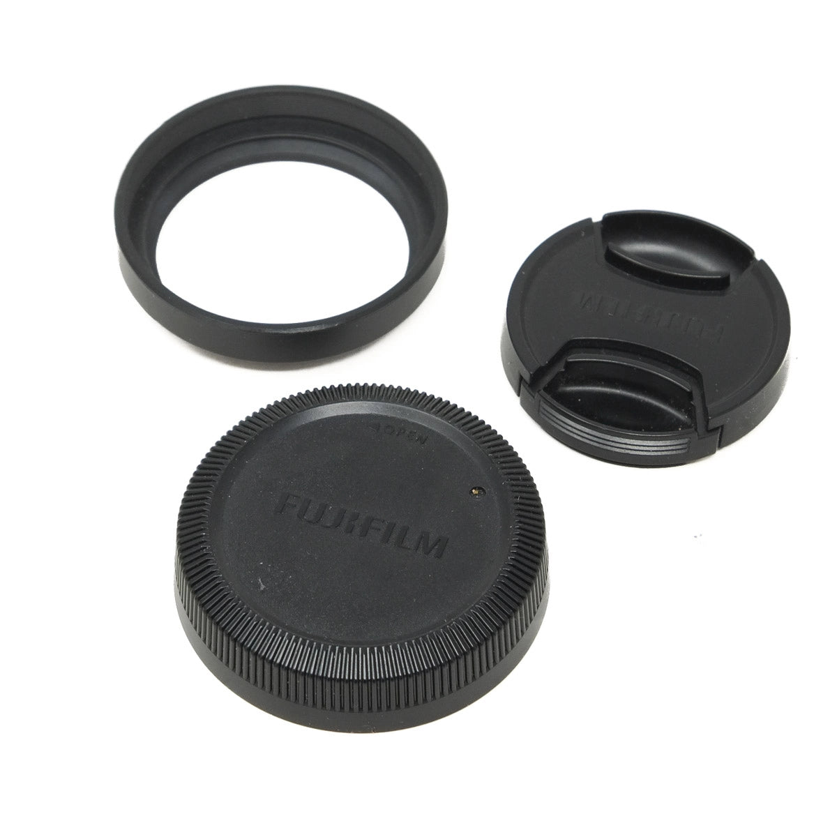 Used Fujifilm XF 35mm F2 WR Lens - lens caps and hood
