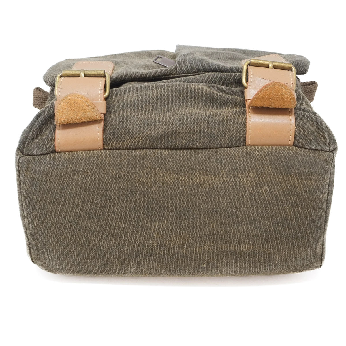 Used Gaden Canvas classic shoulder bag - bottom angle