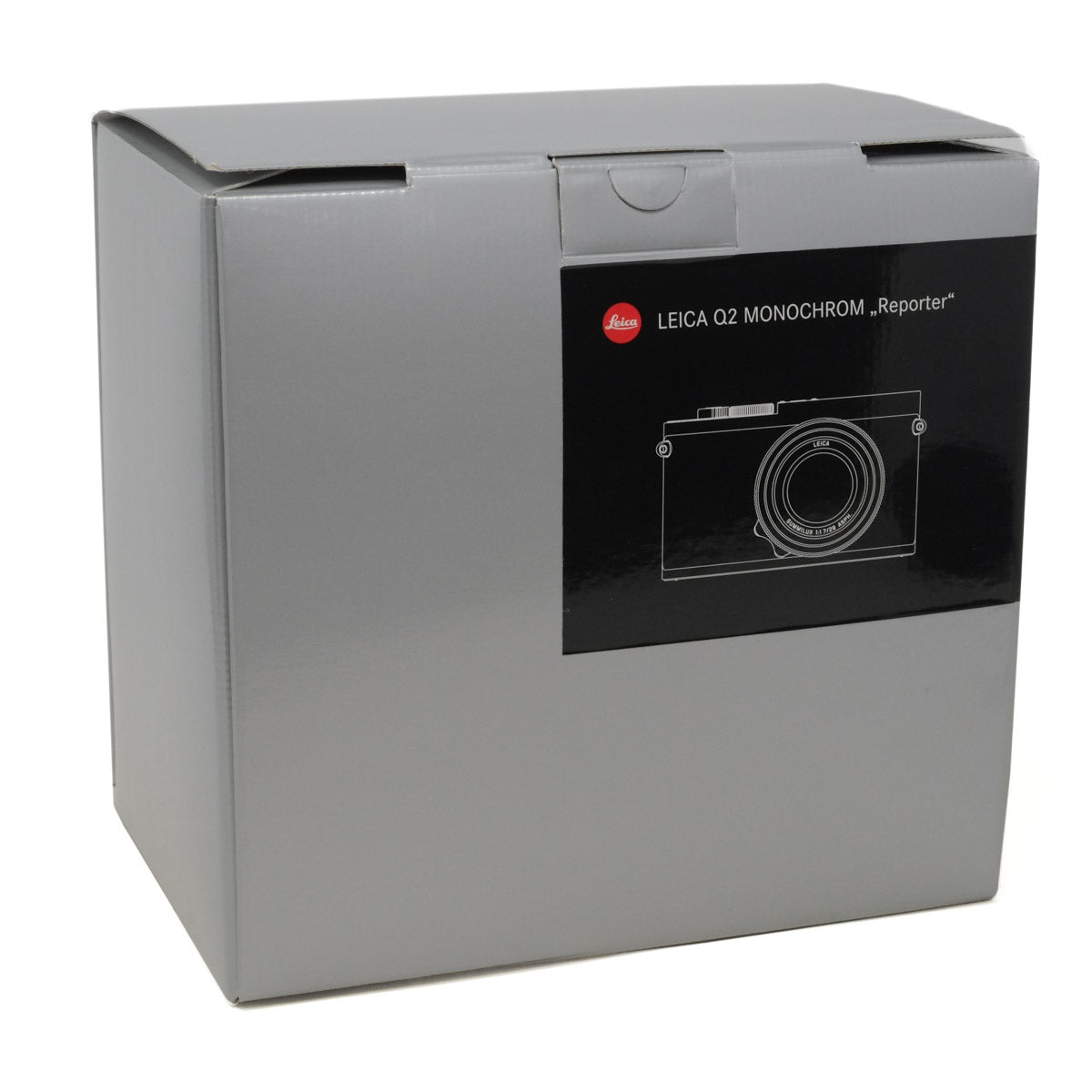 Used Leica Q2 Monochrom "Reporter" Limited Edition Camera - Leica Q2 Monochrom Reporter camera box