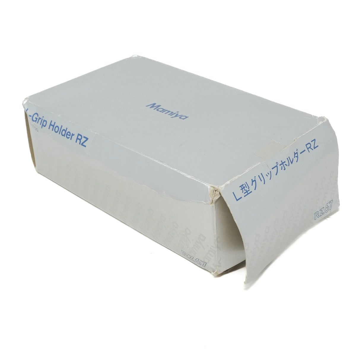 Mamiya camera grip holder RZ packaging on a white background
