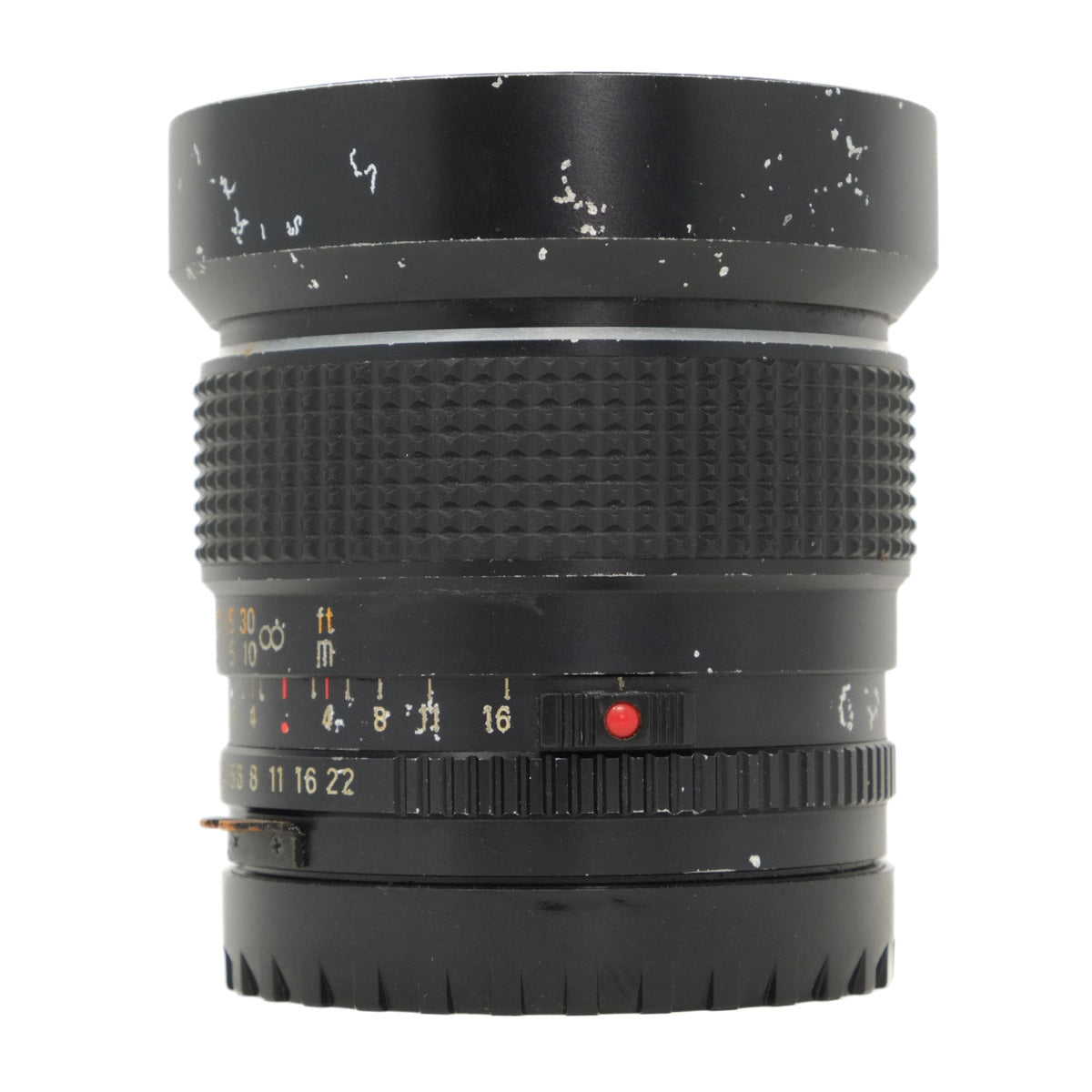 Used Mamiya Sekor C 45mm F2.8 M645 Lens - side angle