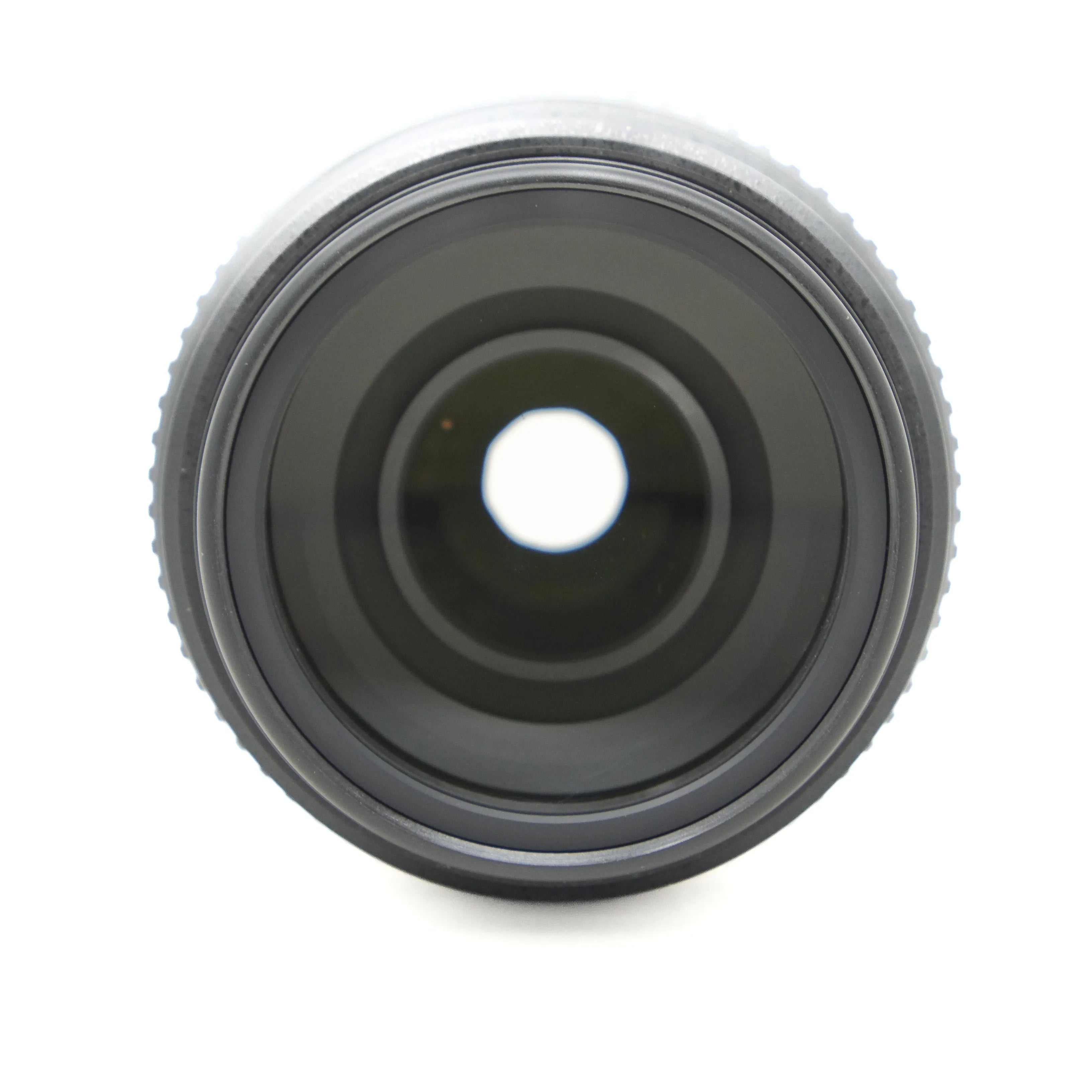 Camera lens on a white background