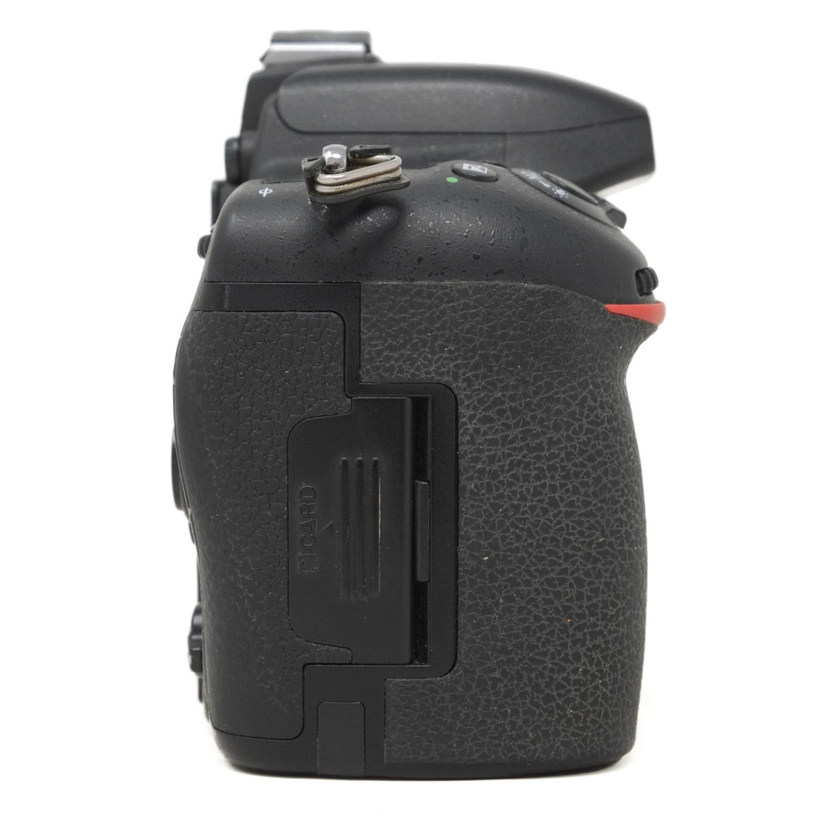 Used Nikon D750 DSLR camera body - side angle