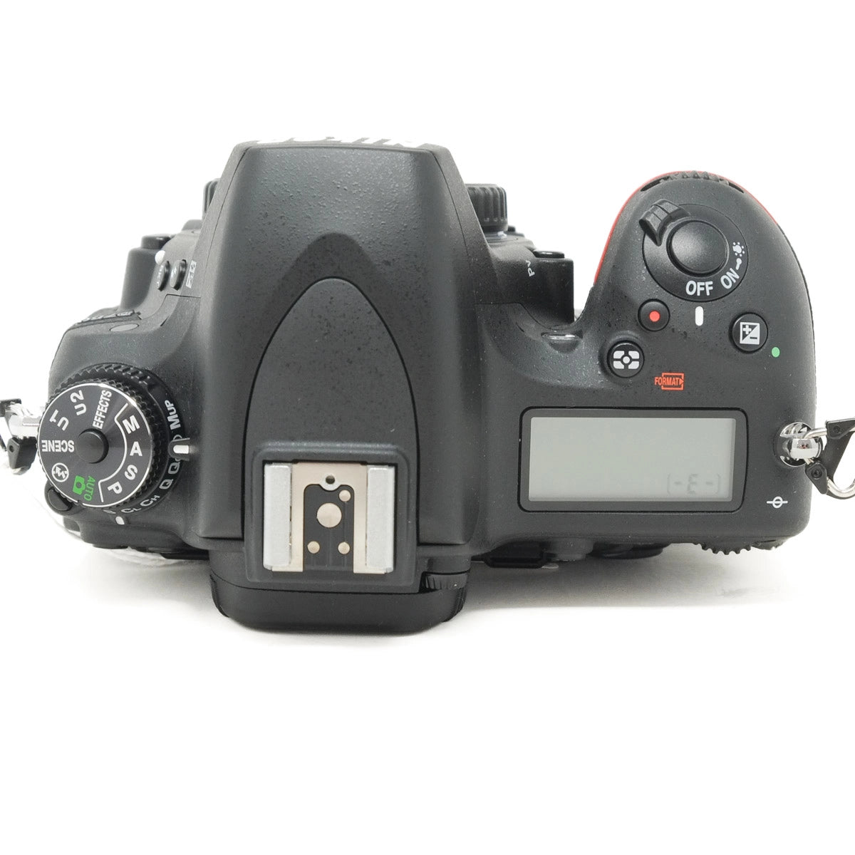 Used Nikon D750 DSLR - top angle