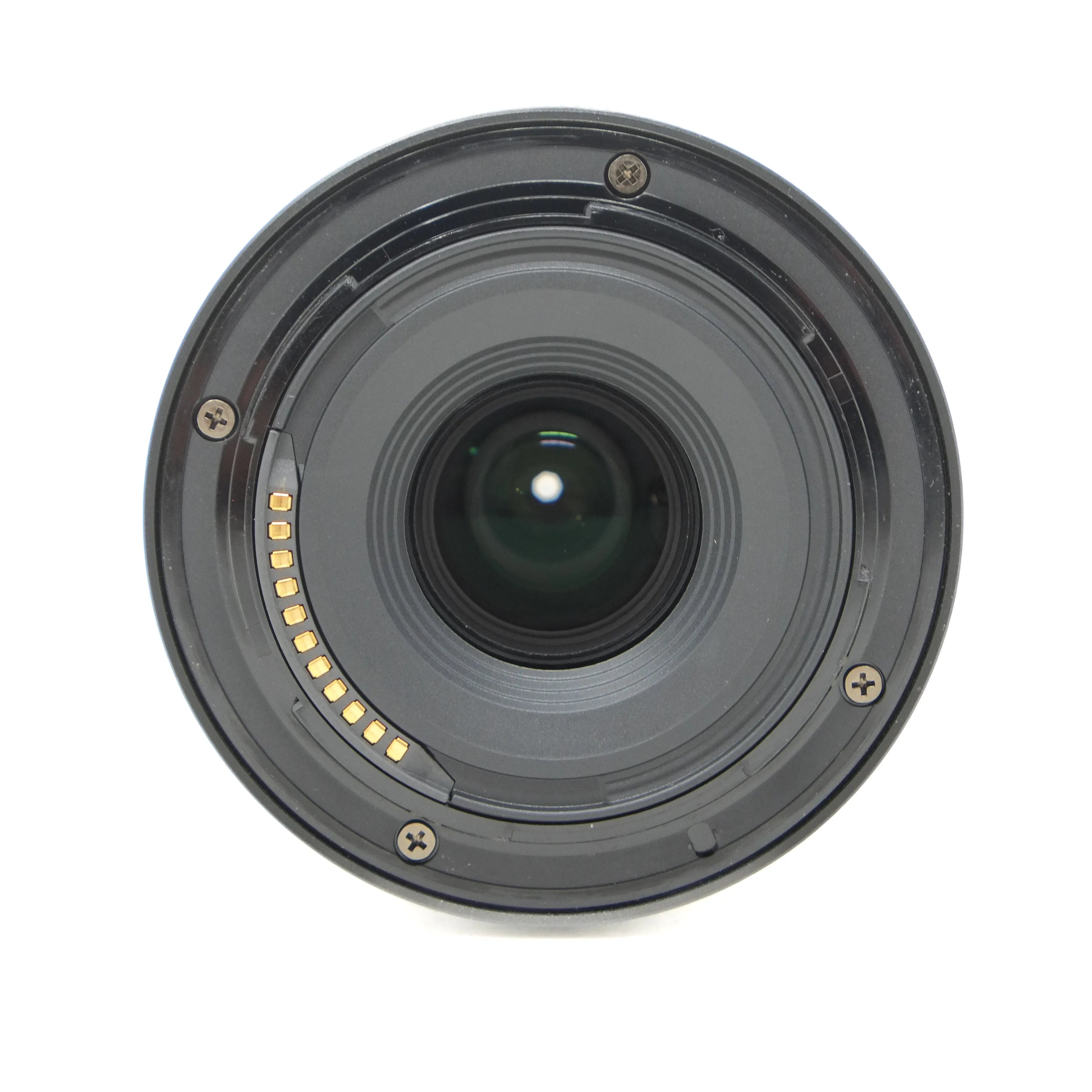 Camera lens on a white background