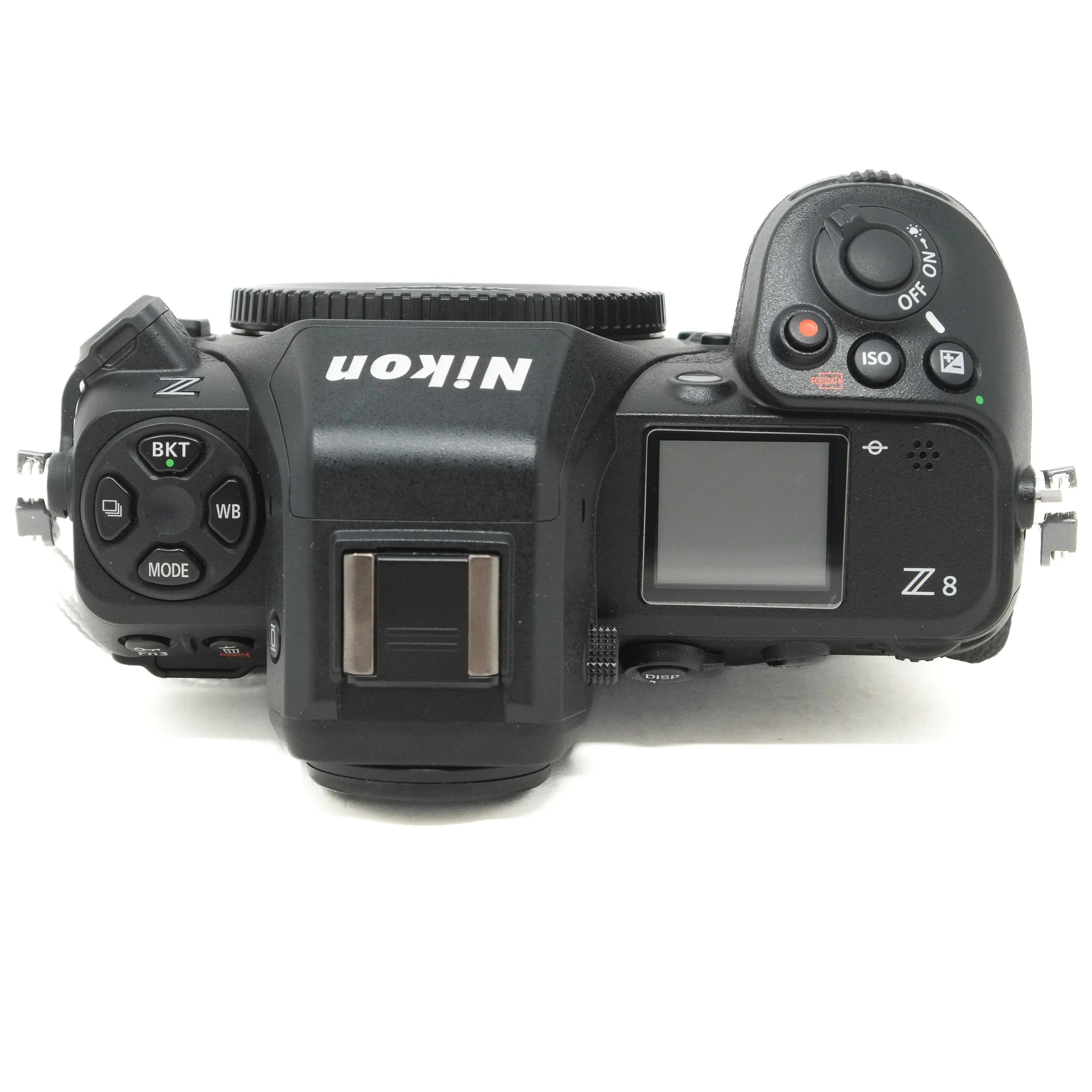Nikon Z8 camera on a white background