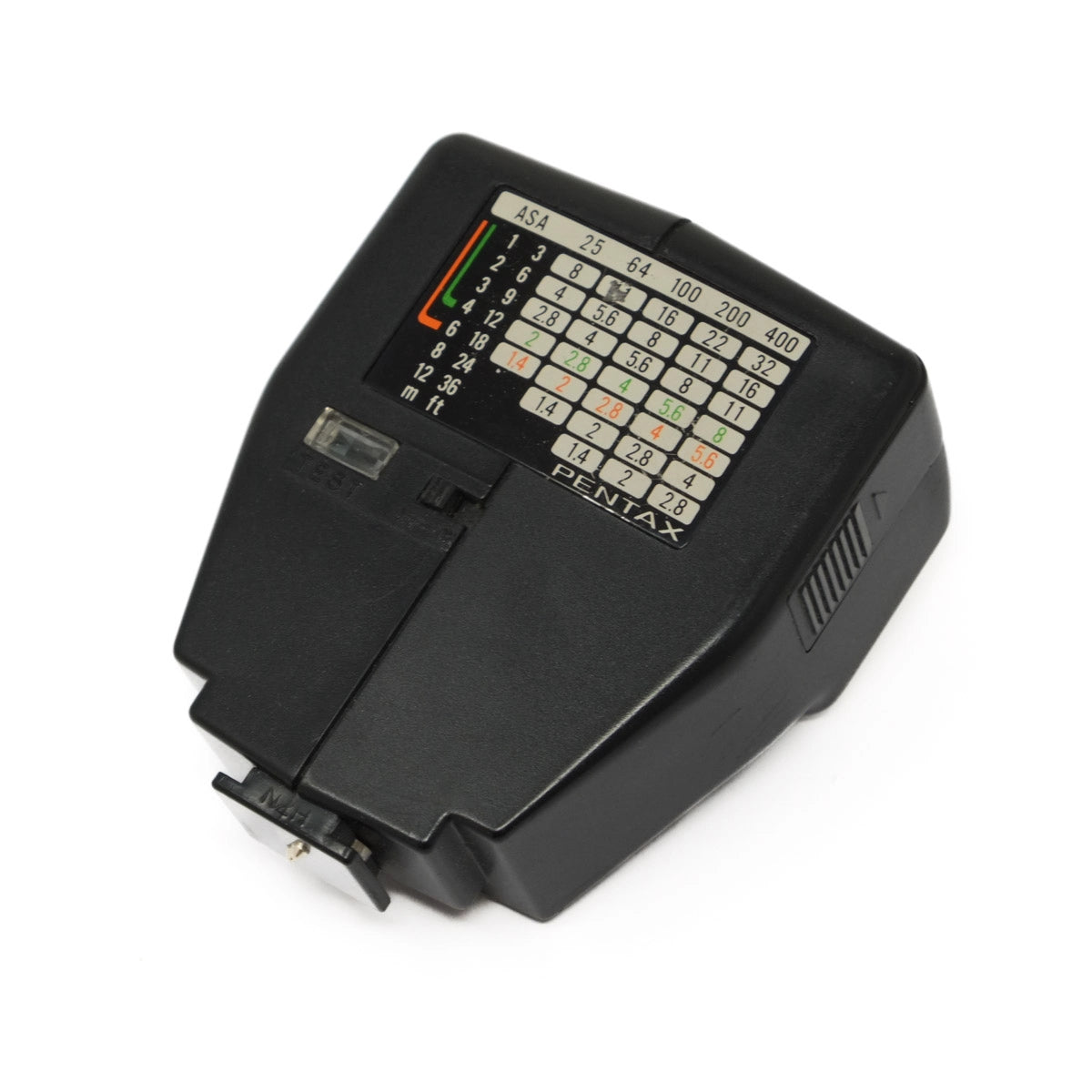 Used Pentax AF160 flashgun - back angle