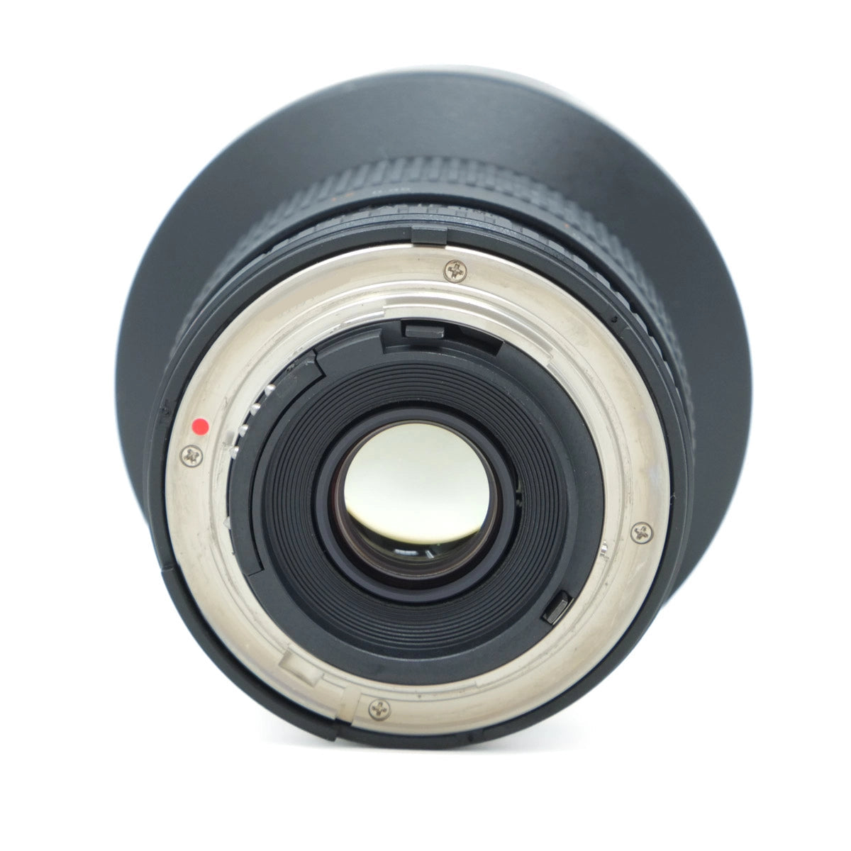 Camera lens on a white background