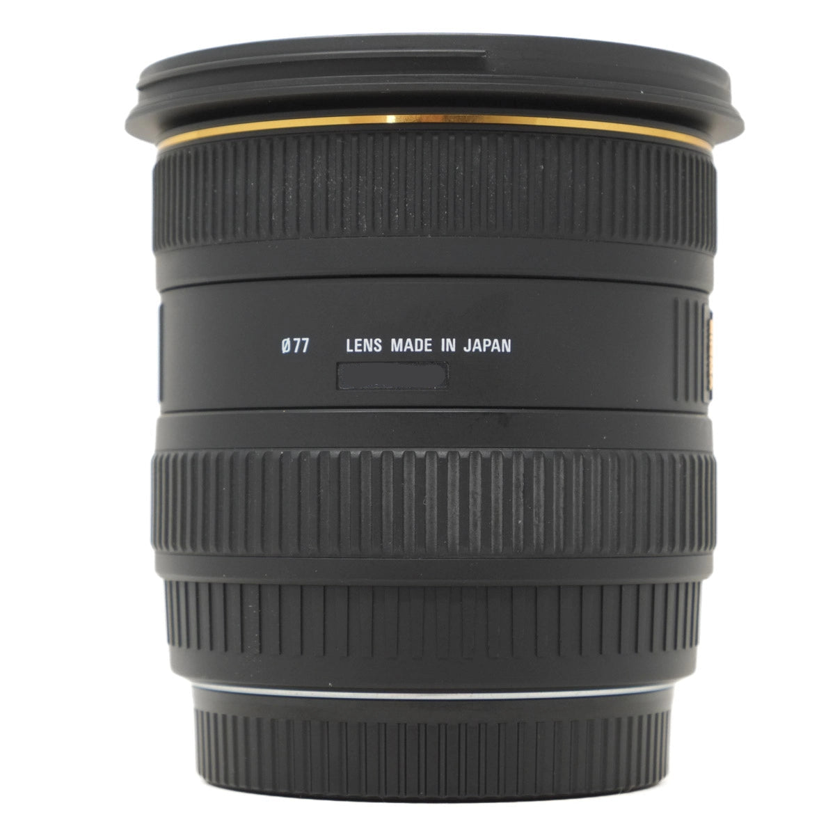 Used Sigma 10-20mm F4-5.6 EX DC Wide angle in Canon EF-S fitting - side angle