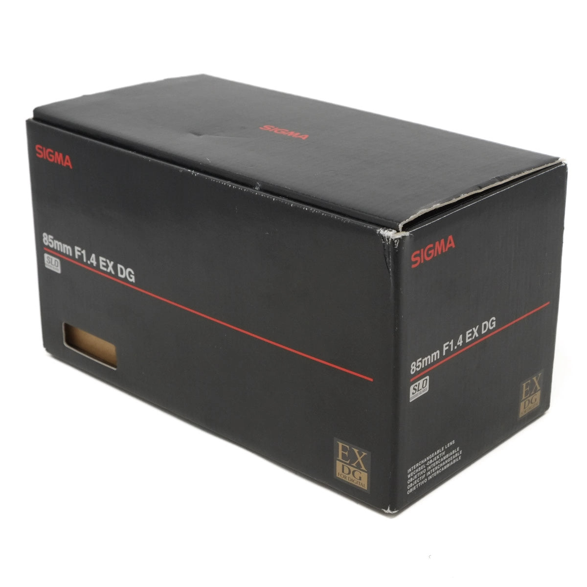 Used Sigma 85mm f1.4 EX DG Nikon - Boxed - original box