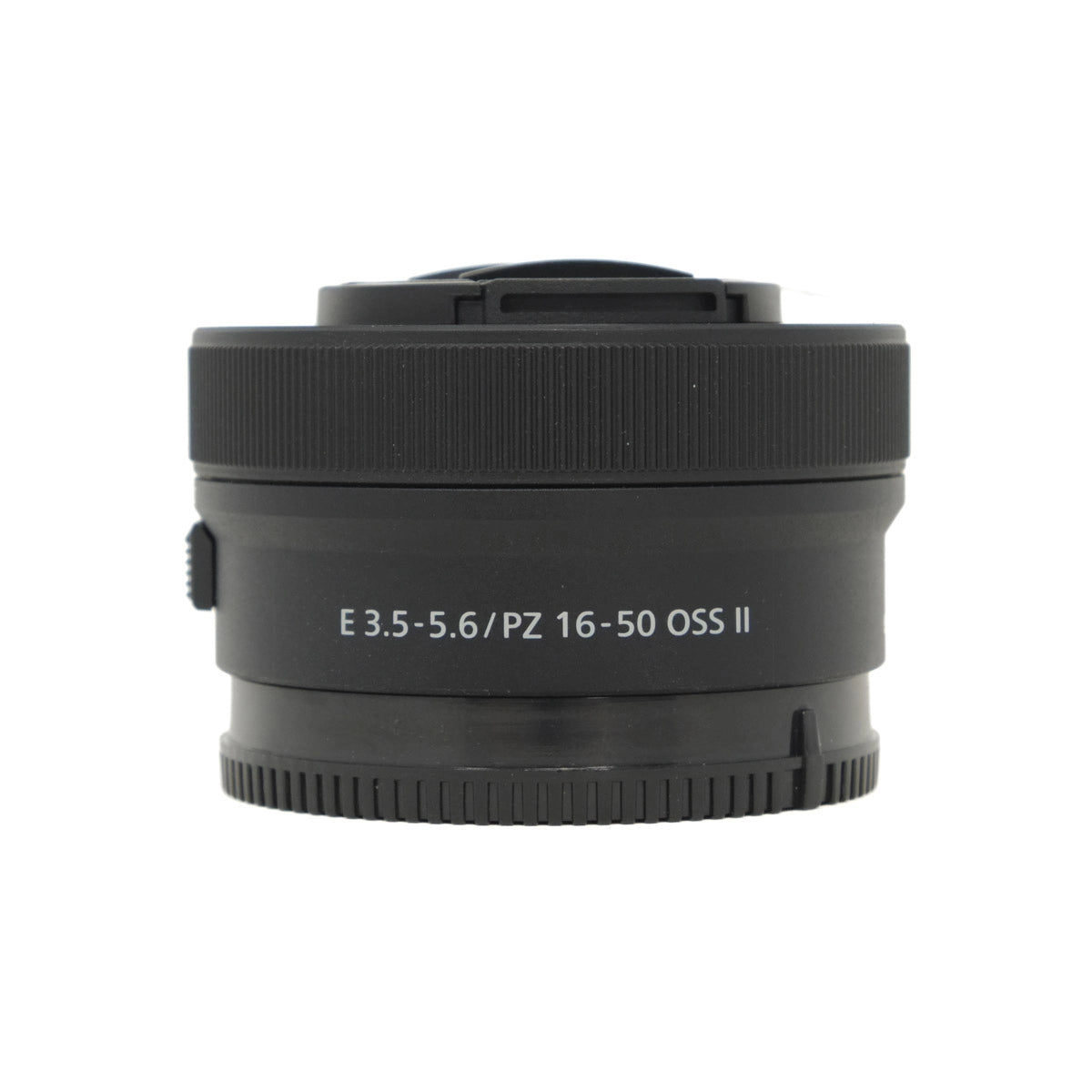 Used Sony E 16-50mm F3.5-5.6 PZ OSS II Lens - front angle