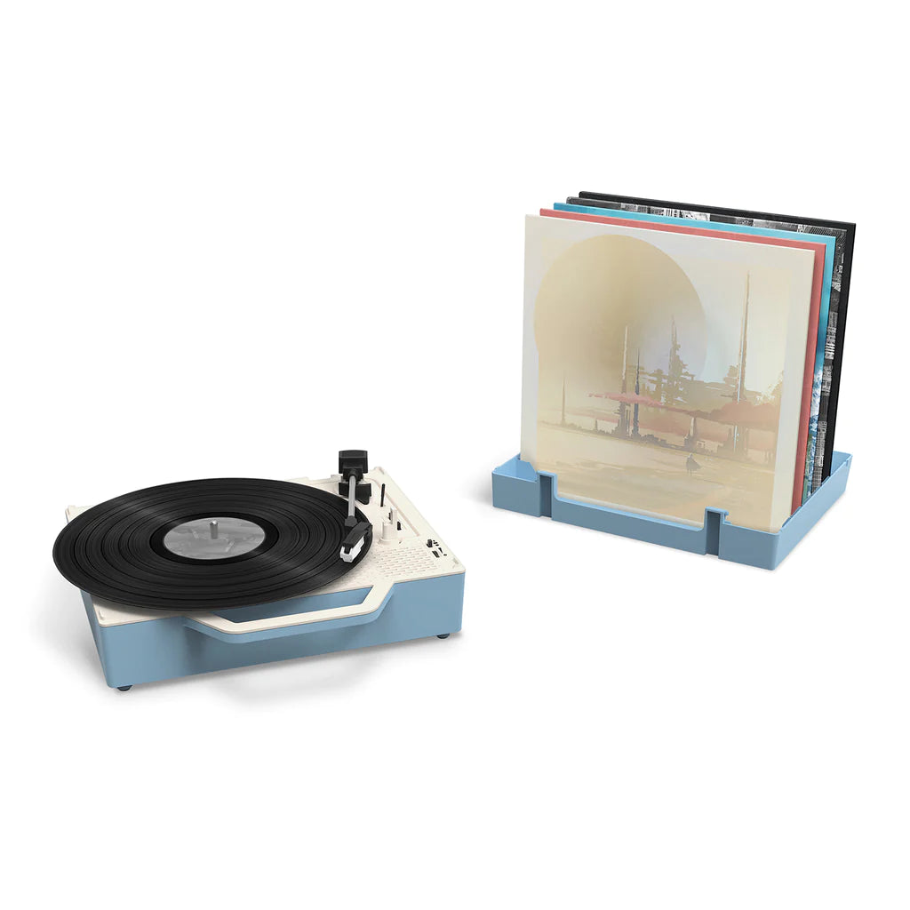 Victrola Re-Spin Sustainable Bluetooth Suitcase LP Record Player - Blue