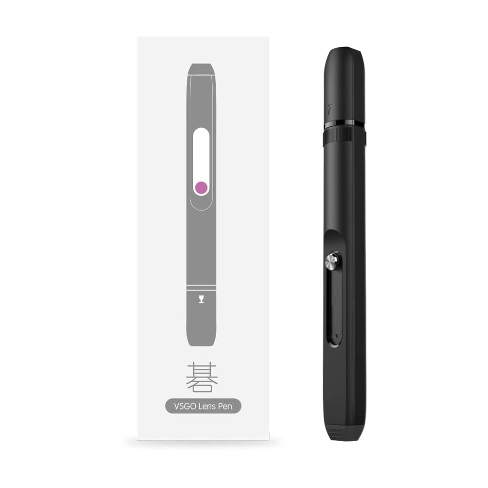 VSGO Lens Cleaning Pen front angle of box and contents