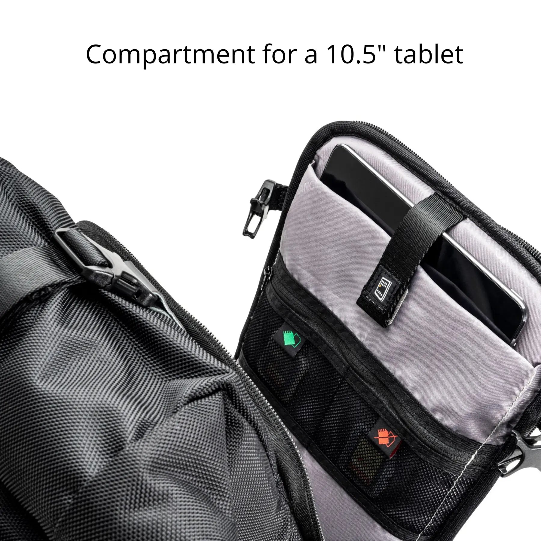 Vanguard VEO Select 43RB BK - 12 Litre Roll-Top Backpack - Black