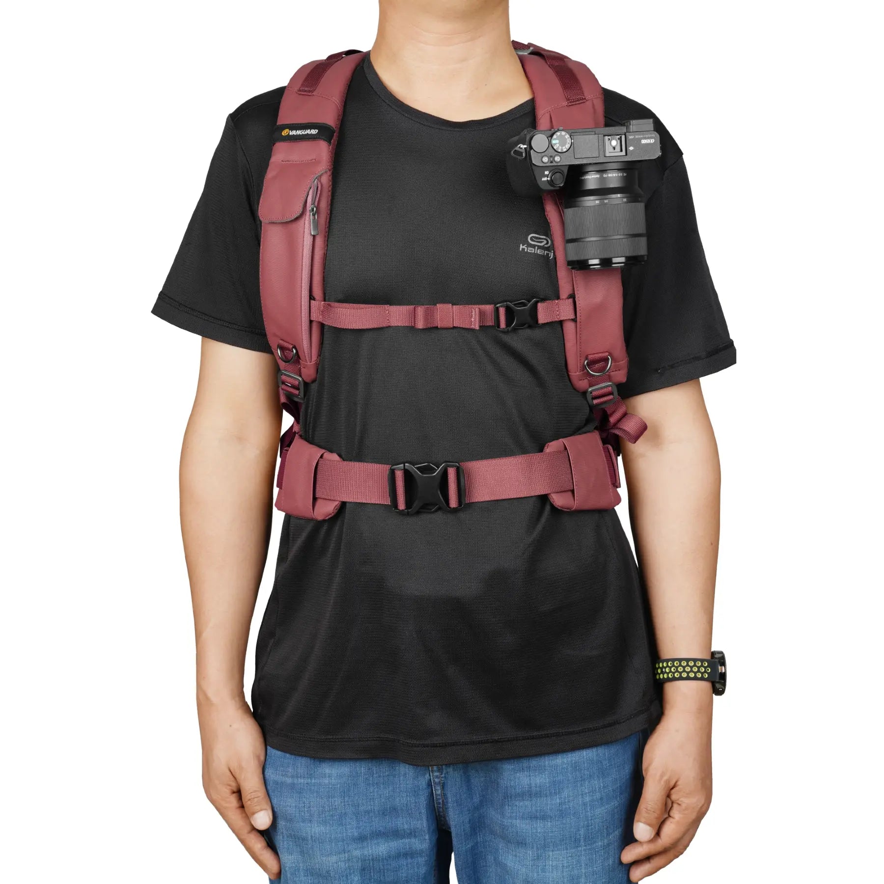 Vanguard VEO Metro B25L Camera Backpack - Burgundy