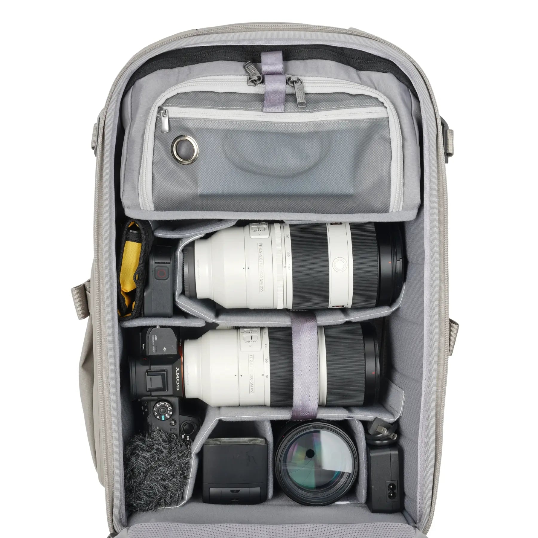 Vanguard VEO Metro B30L Camera Backpack - Cream