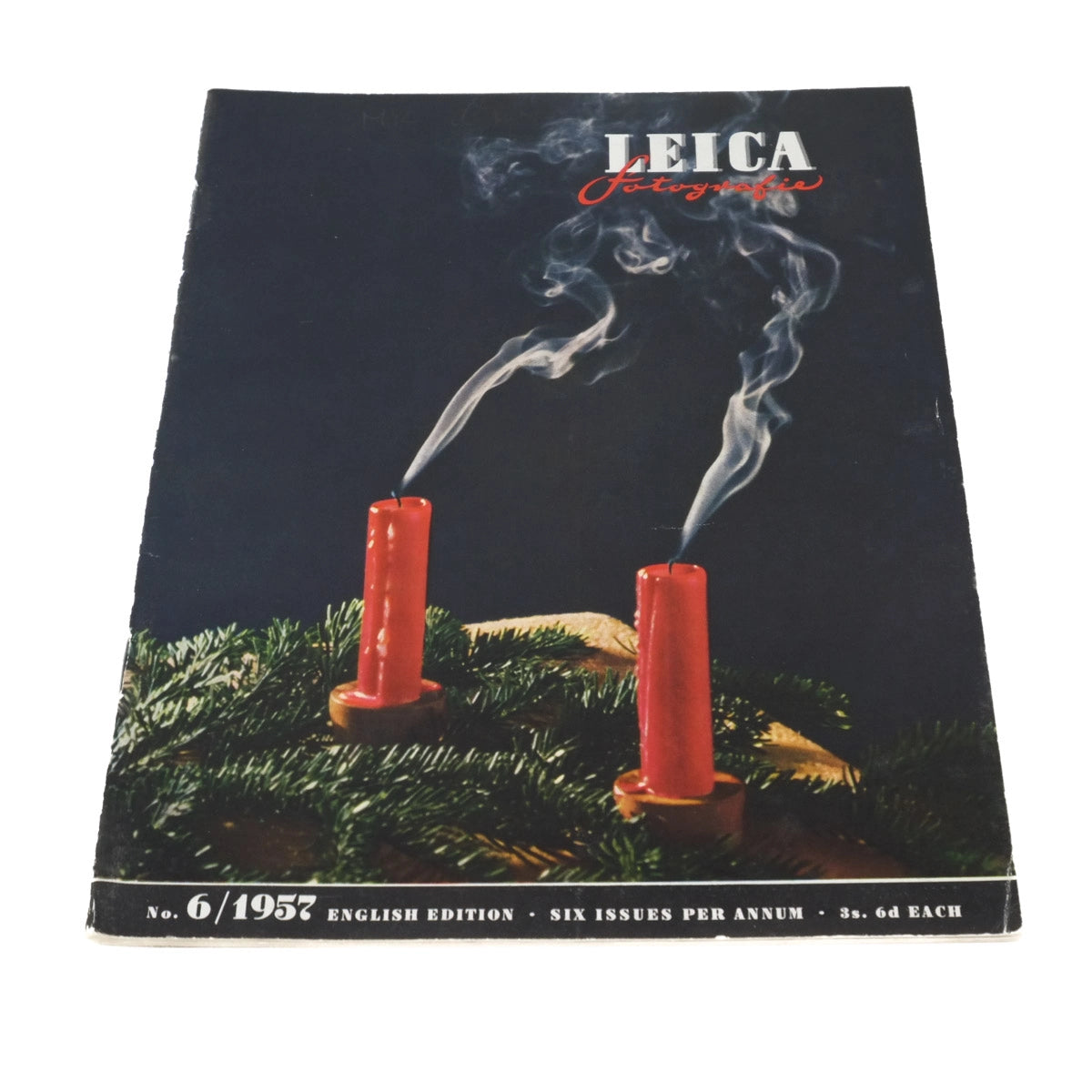 Vintage Leica LFI Magazines from 1957 - Full Year of Issues - Front cover 6