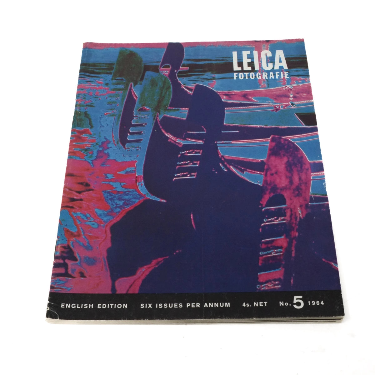 Vintage Leica LFI Magazines from 1964, Full year of Issues - Front cover 5