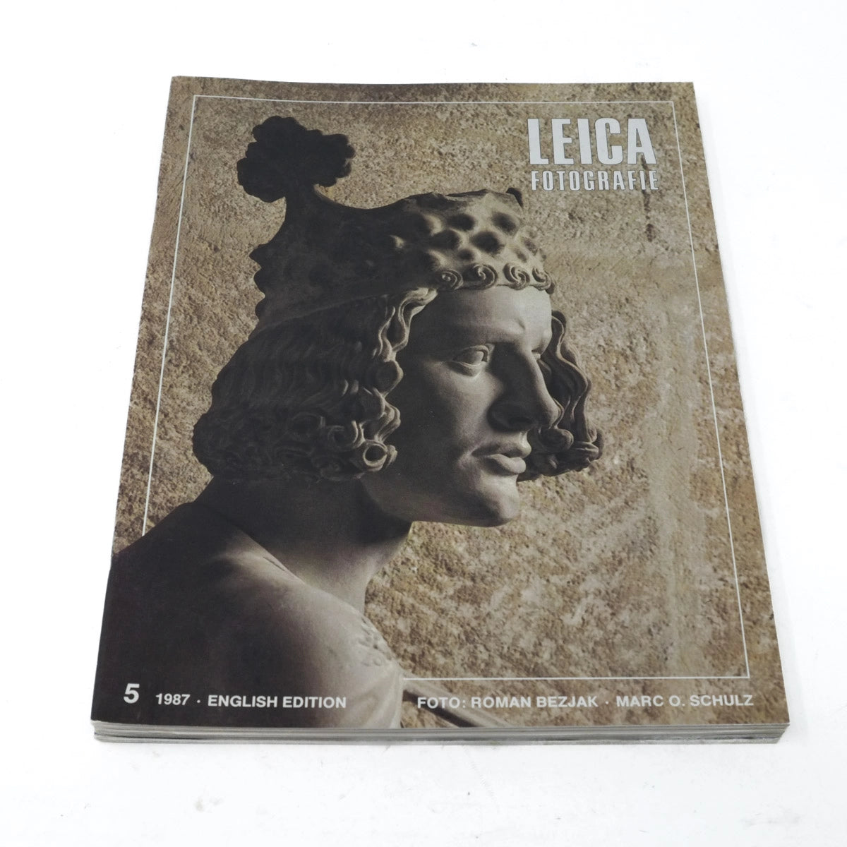 Vintage Leica LFI Magazines from 1987, Full year of Issues - Front cover 5