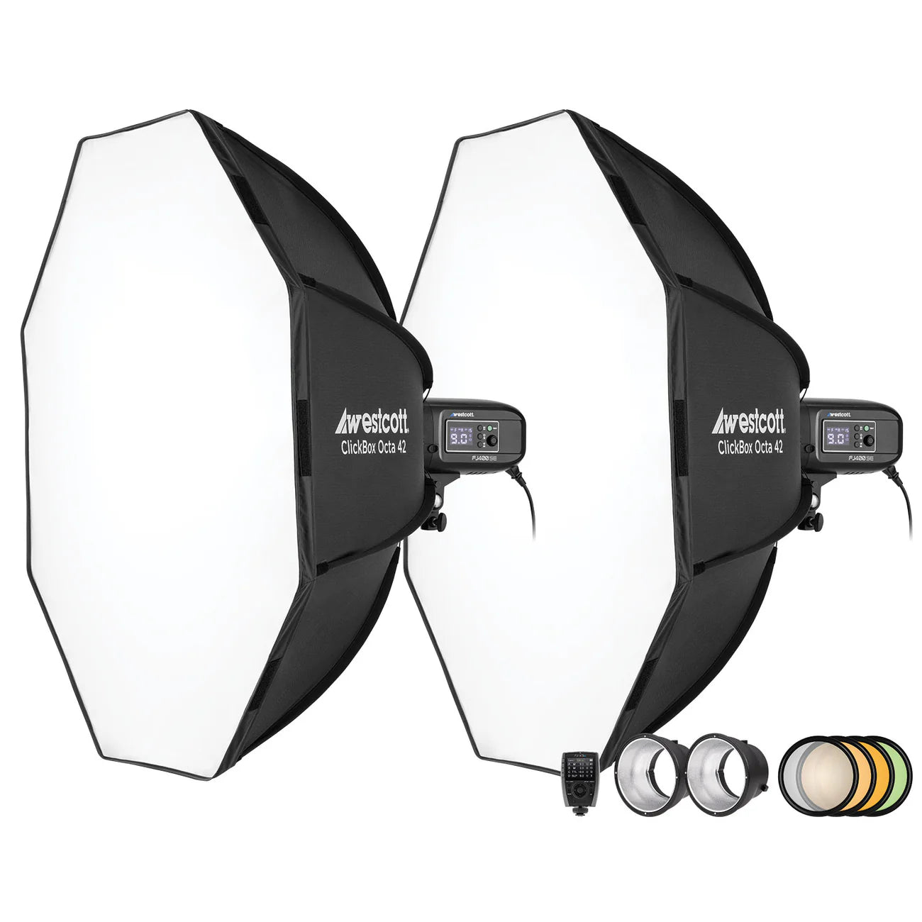 Westcott FJ400-SE 2-Light Studio Strobe Kit with FJ-X3 Universal Wireless Trigger