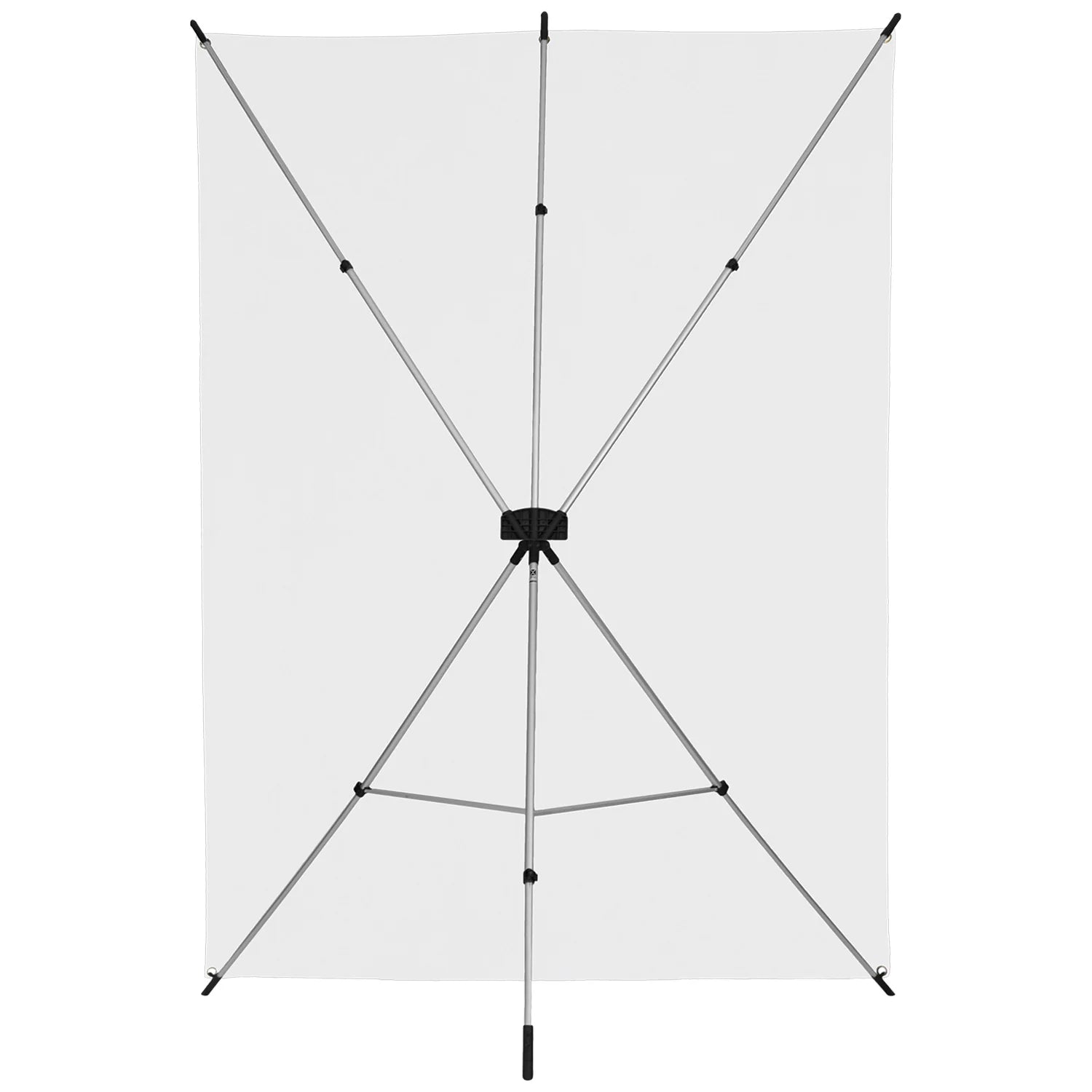 Westcott X-Drop Wrinkle-Resistant Backdrop - High-Key White Kit (5'x7')