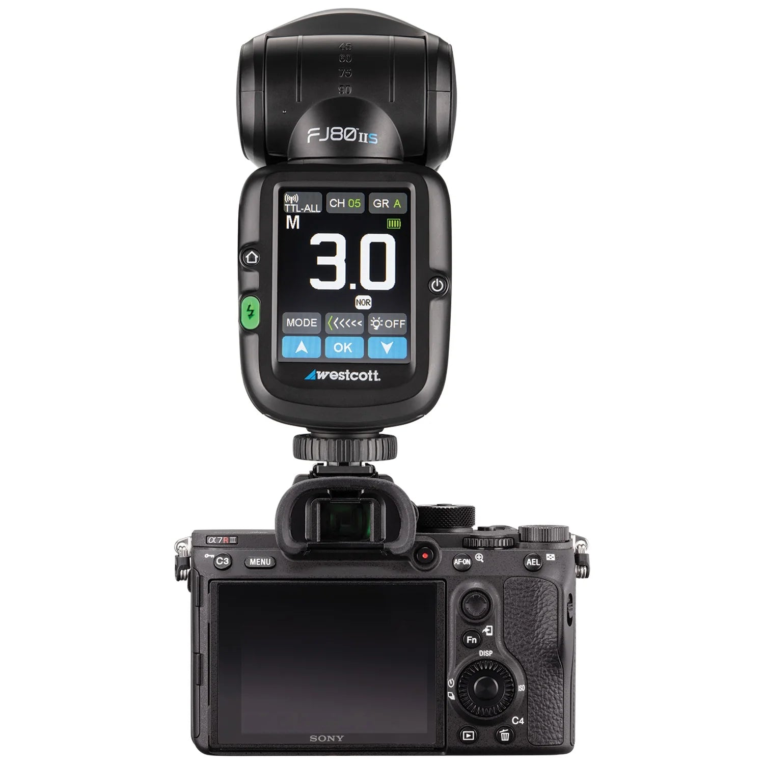 Westcott FJ80 II Touchscreen Speedlight (80Ws) - Sony 4796N