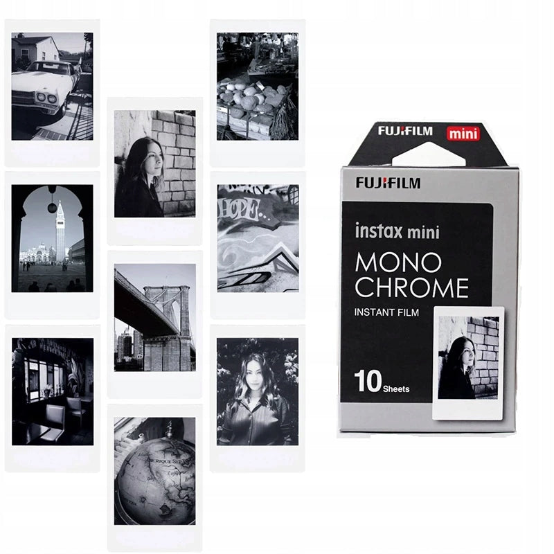 Fujifilm Instax Mini Film - Monochrome (10 shots)