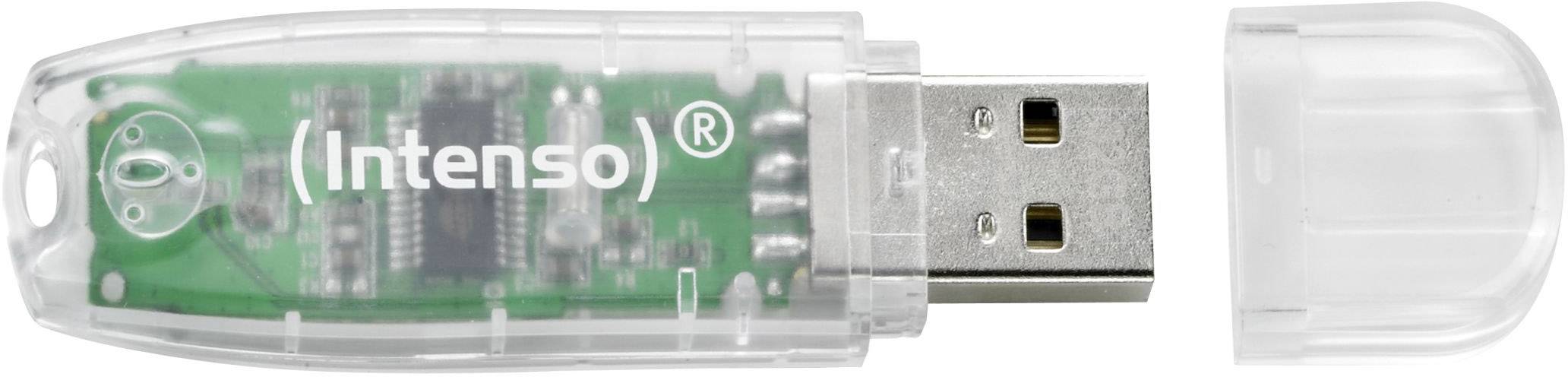 Intenso Rainbow Line USB stick 32GB Transparent 3502480 USB 2.0