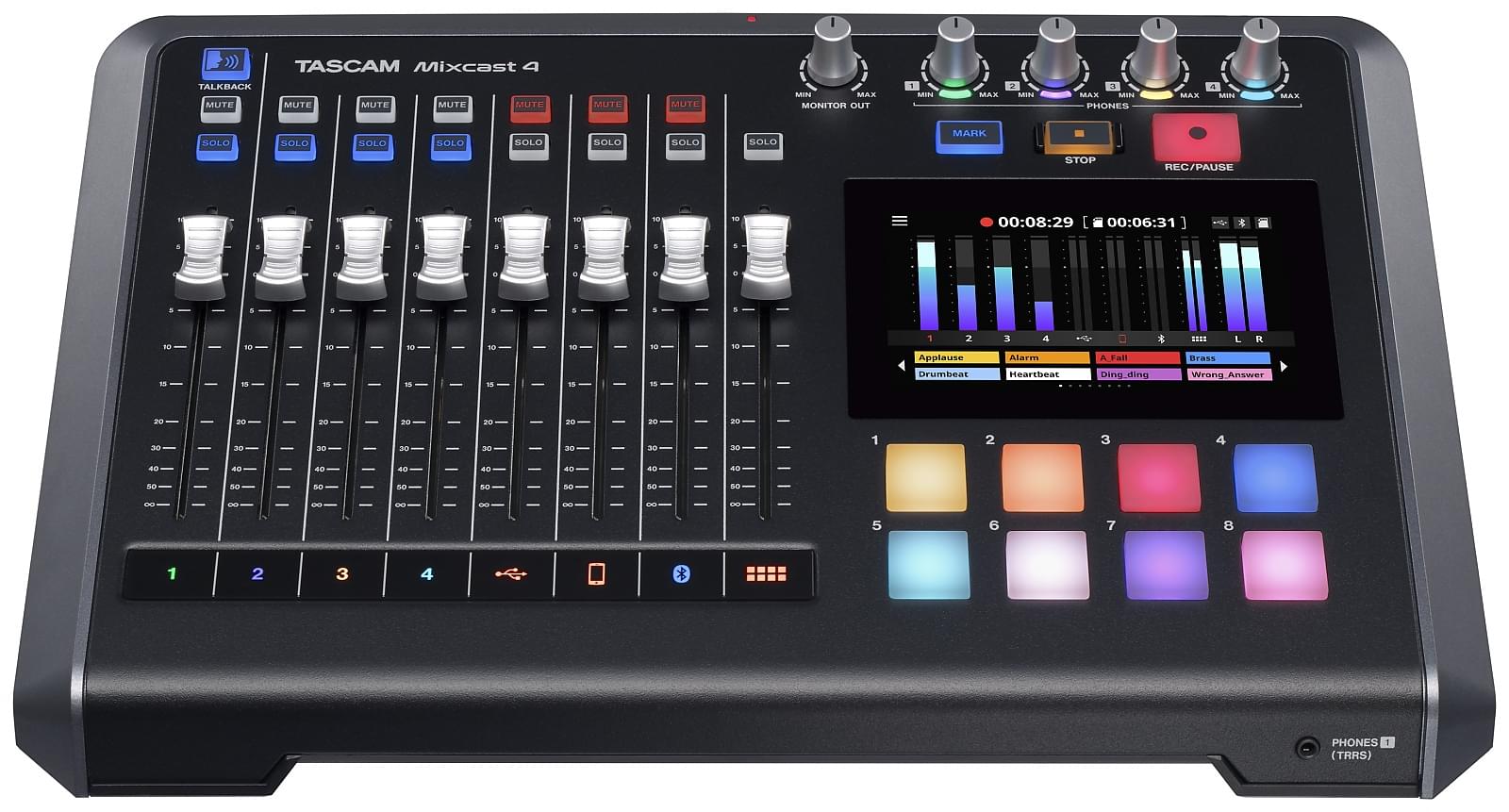 Tascam Mixcast 4 Content Production Station