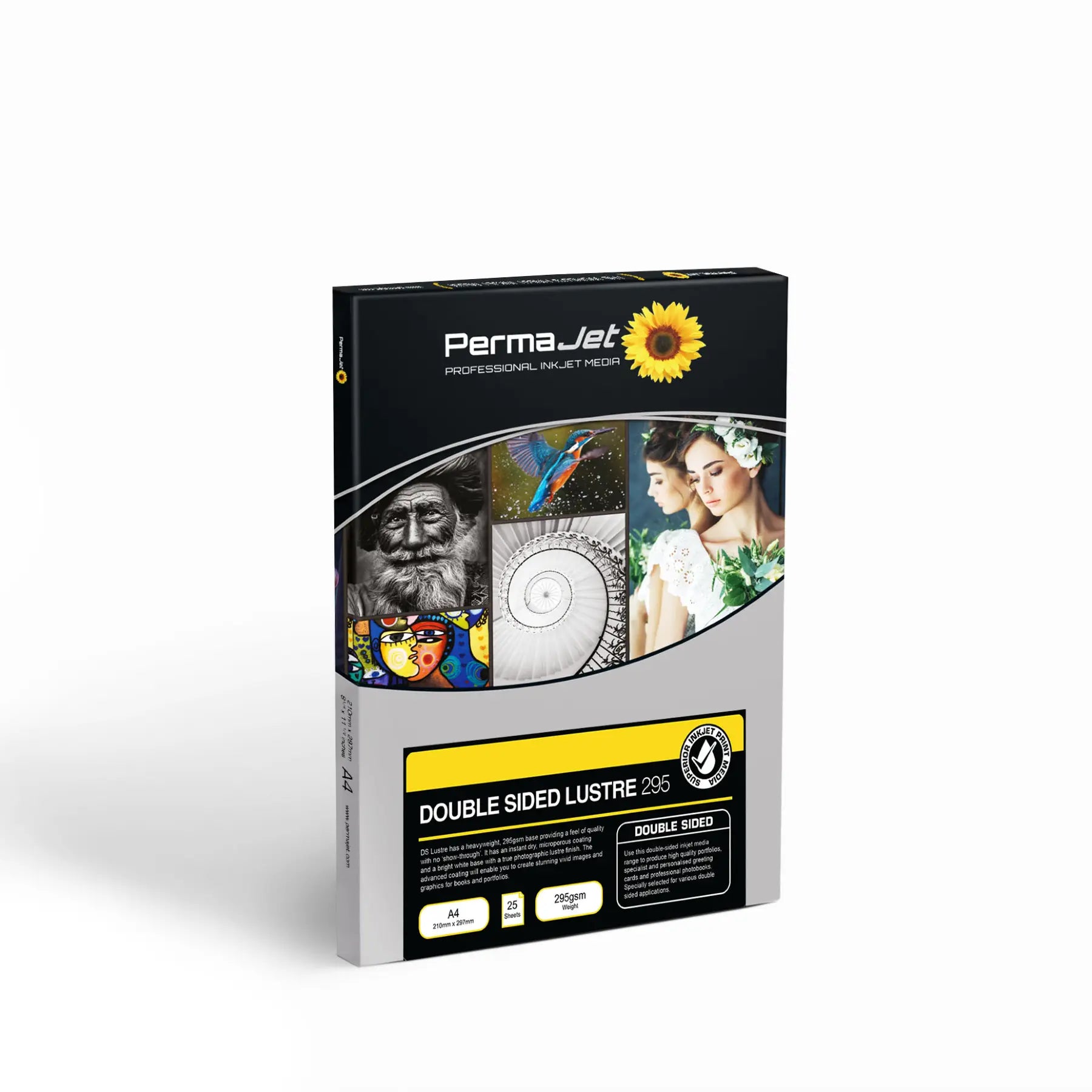 PermaJet Double-Sided Lustre 295gsm A4 Photo Paper - 25 Sheets