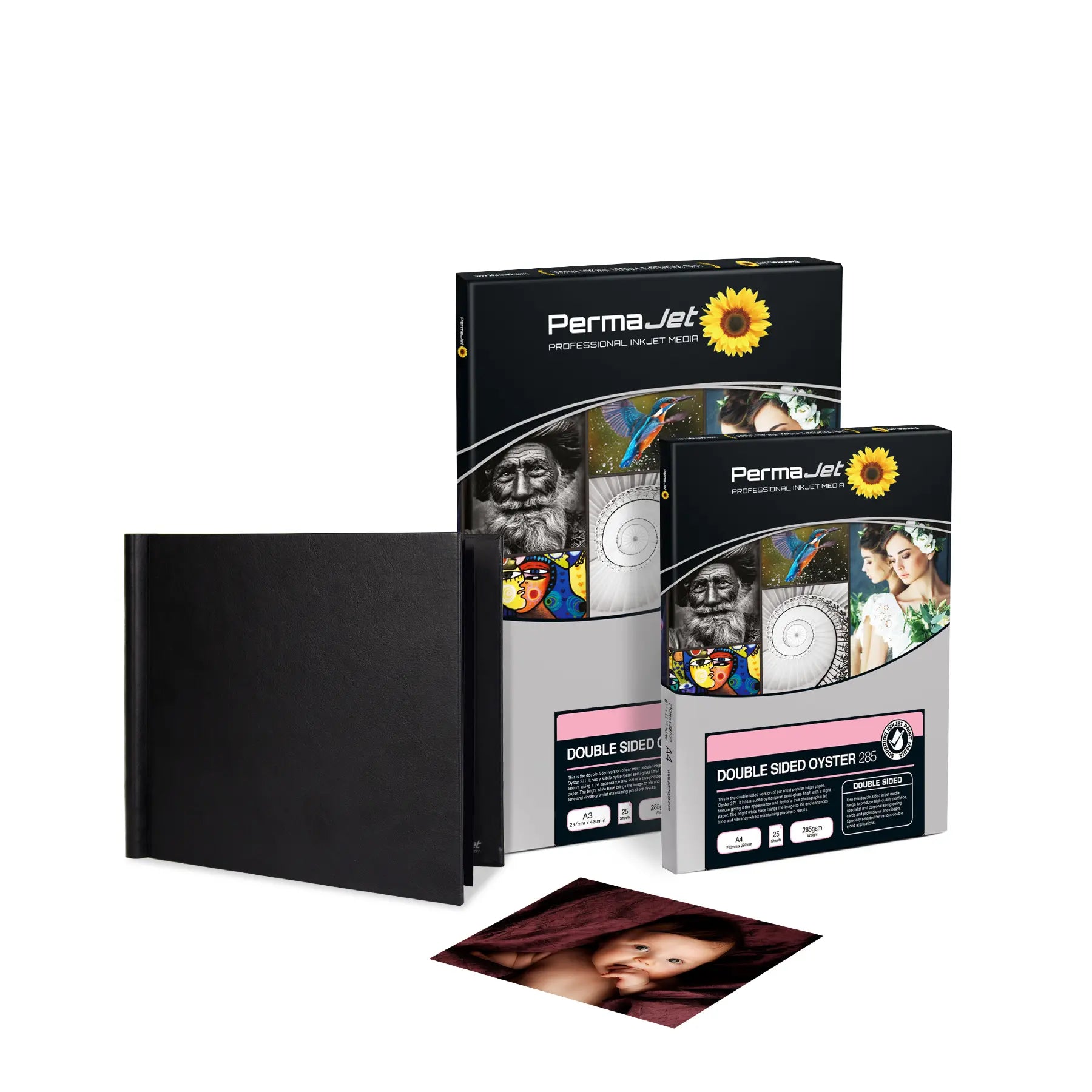PermaJet Double-Sided Oyster 285 Photo Paper - A4 (25 Sheets)