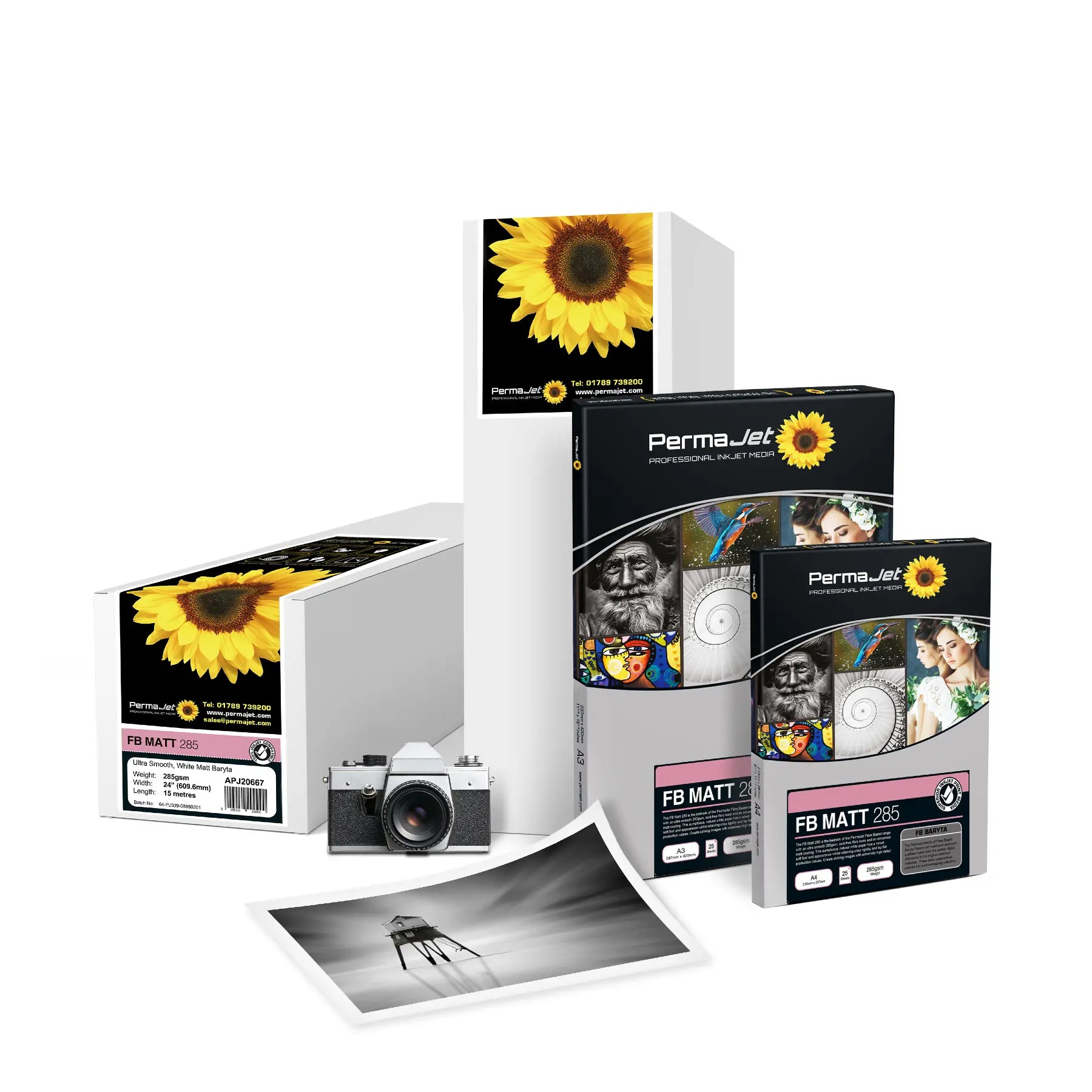 PermaJet FB Matt 285 - A4 Photo Paper (25 Sheets)