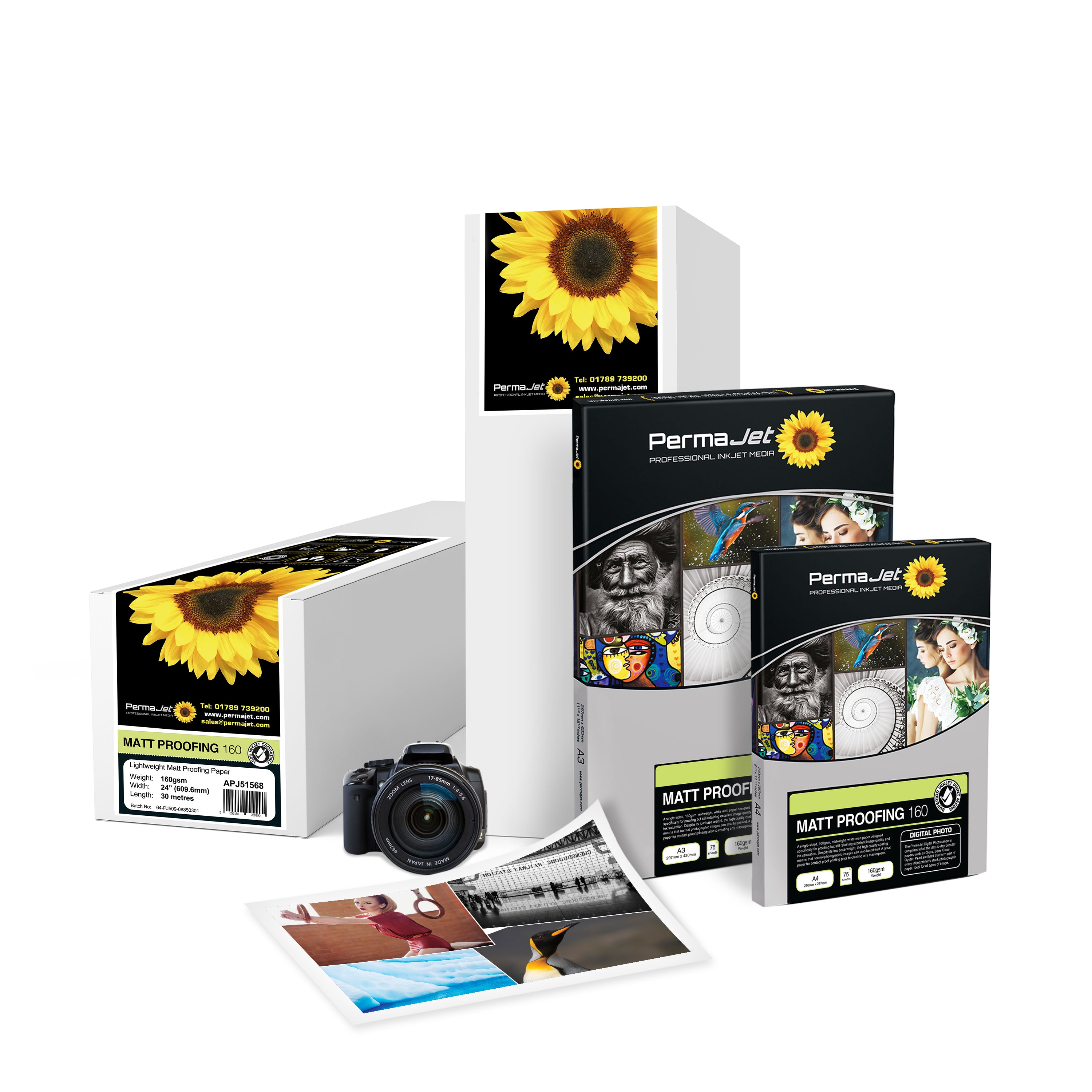 PermaJet Matt Proofing 160 - A4 Photo Paper (150 Sheets)