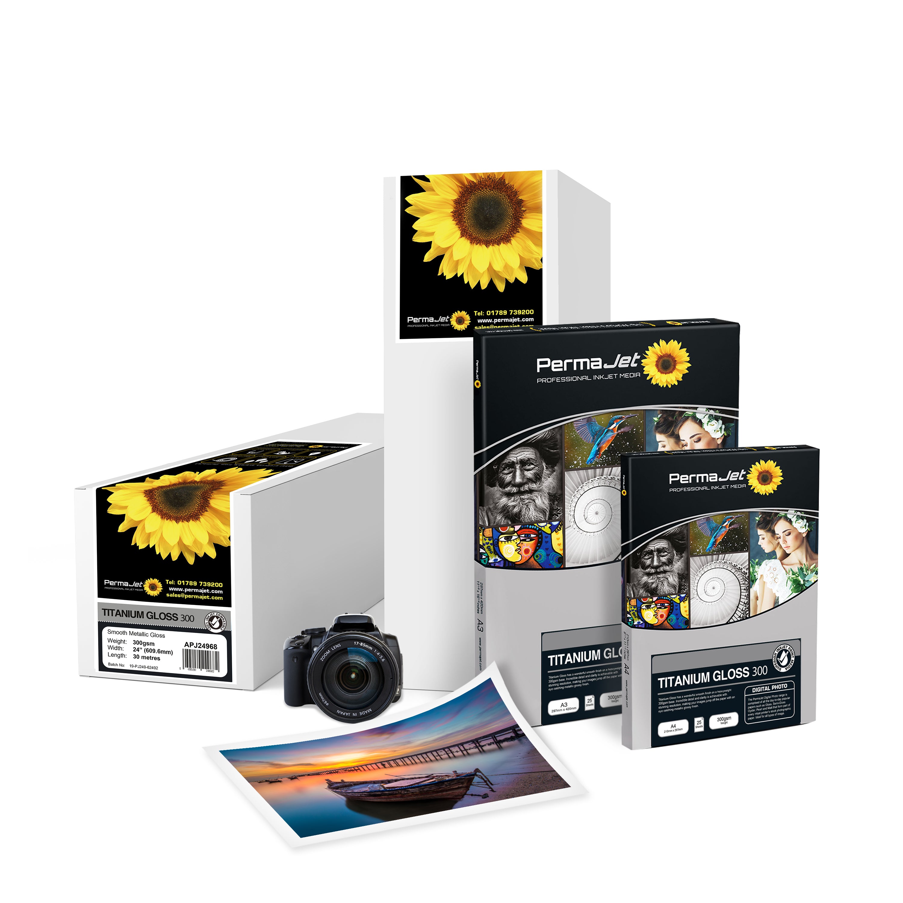 PermaJet Titanium Gloss 300 - A3 Photo Paper (25 Sheets)