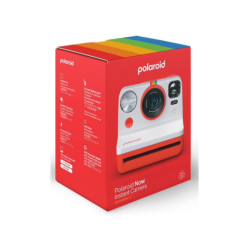 Clearance Polaroid Now Gen 2 Instant Camera - Red