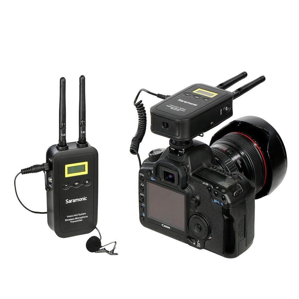 Saramonic VmicLink5 Wireless Lavalier 5.8GHz Microphone
