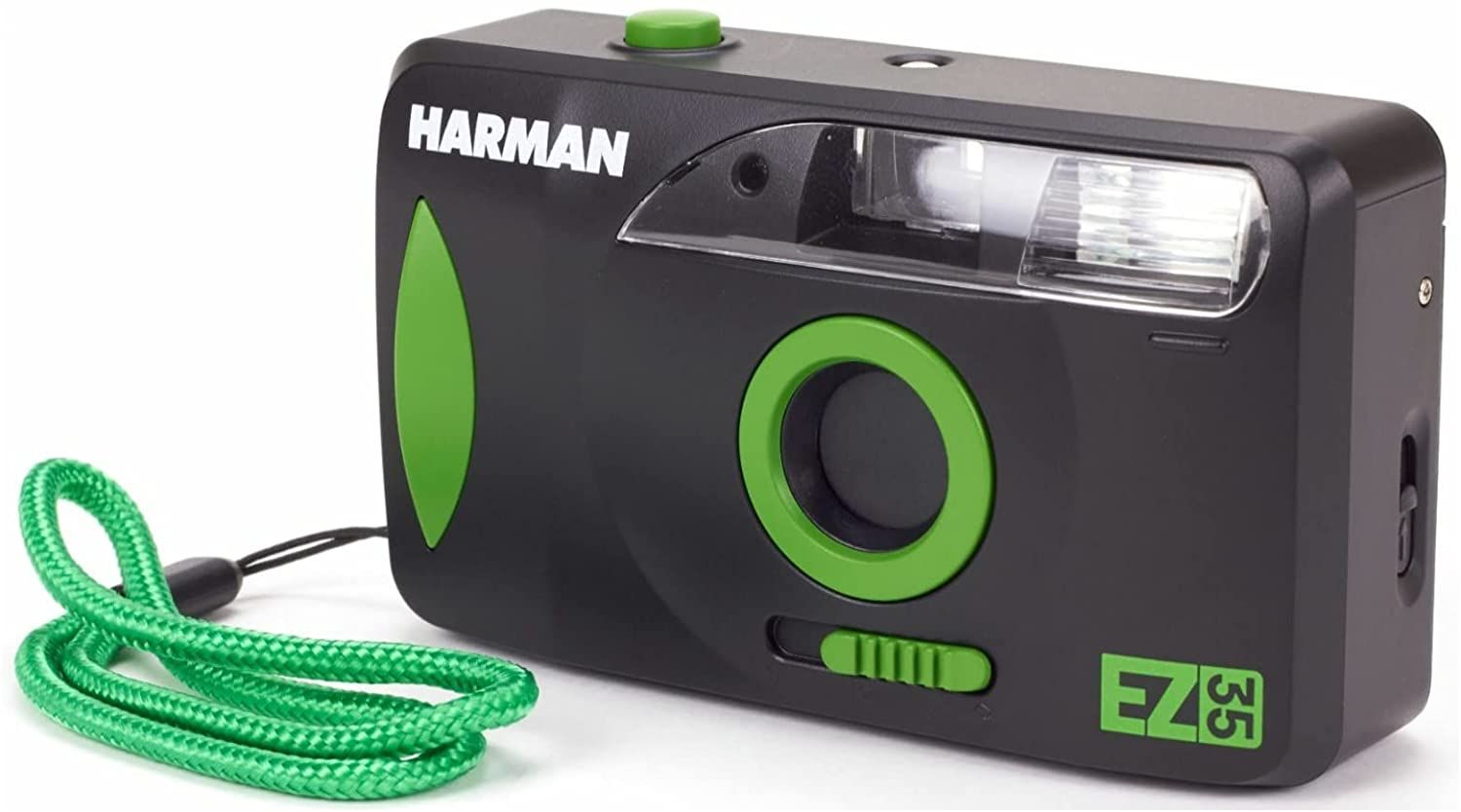 Ilford Harman Reusable Motorized Camera with Flash and HP5+ 35mm 36-Exposure Film Roll
