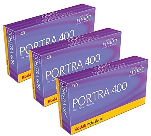 Product Image of 3 x Kodak Portra 400 120 Roll Film Professional (5 Pack)