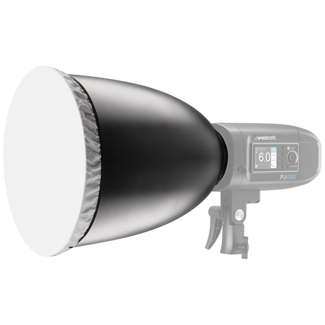 Westcott 45-Degree Deep Focus Reflector with Honeycomb Grids & Diffusion (Bowens/Godox Mount)