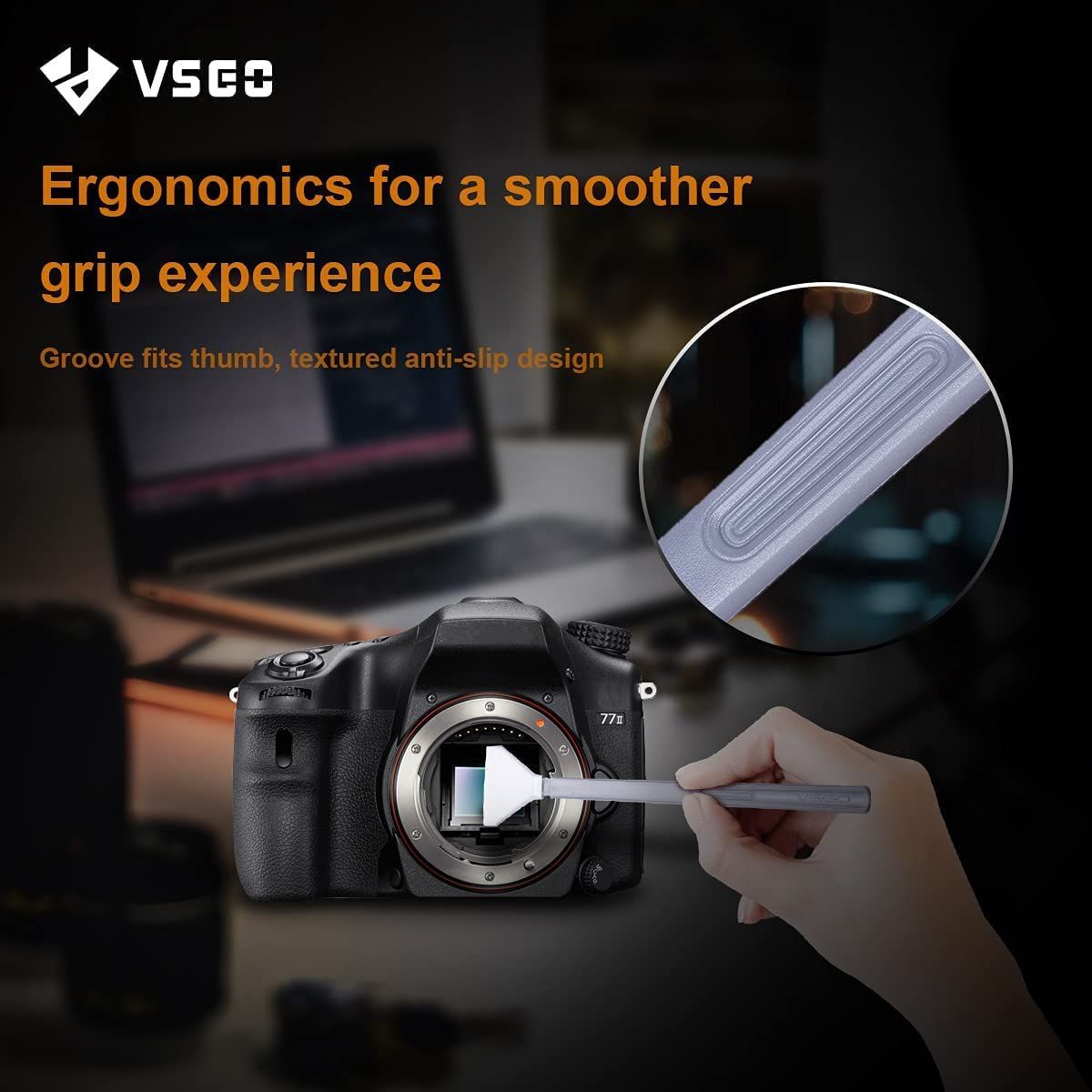 VSGO 24 Pack of Sensor Cleaning Swabs V-S03-E