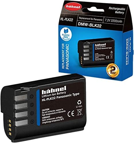 Product Image of Hahnel HL-PLK22 7.2v 2200mAh Battery for Panasonic DC-S5/GH6/GH5II