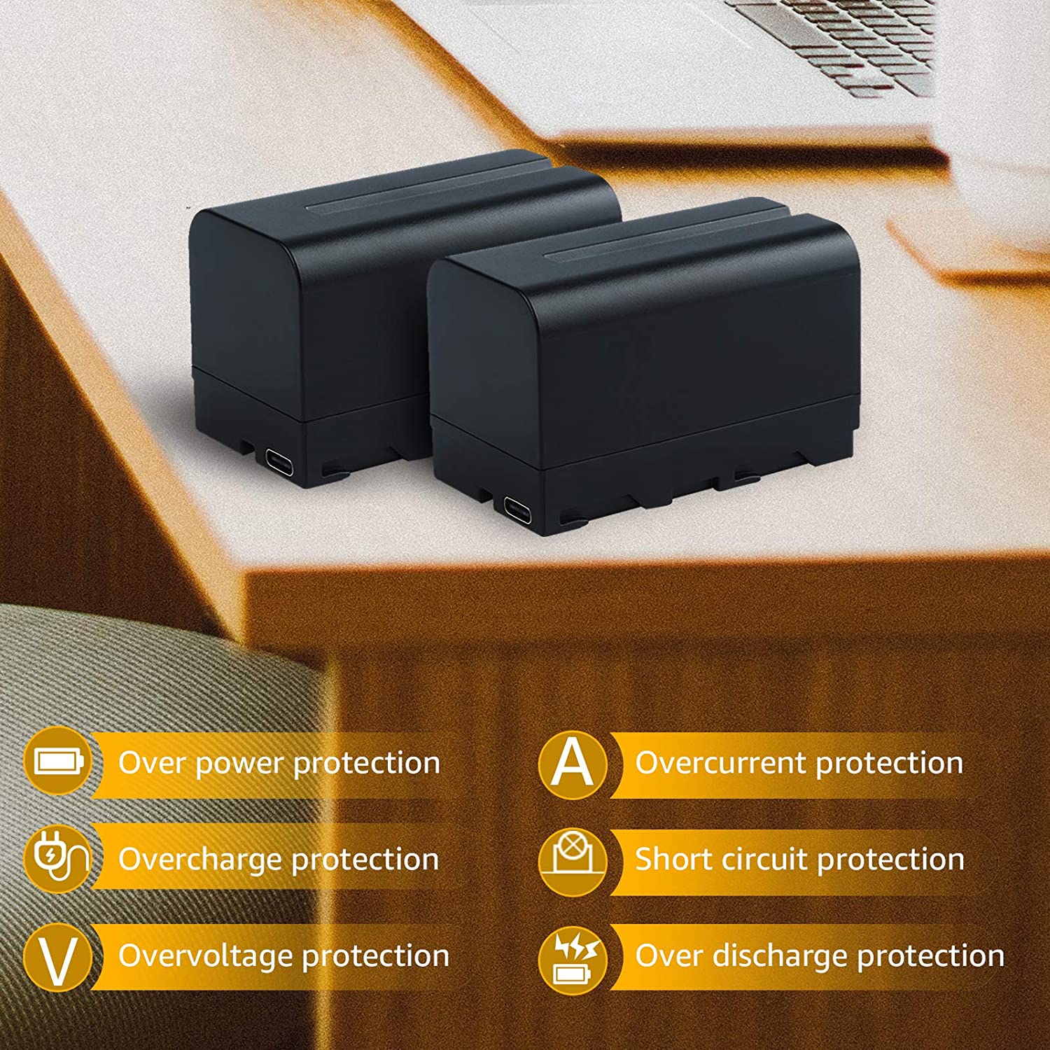 Weeylite NP-F970 Chargeable Li-Battery for Ninja 200, Ninja 300